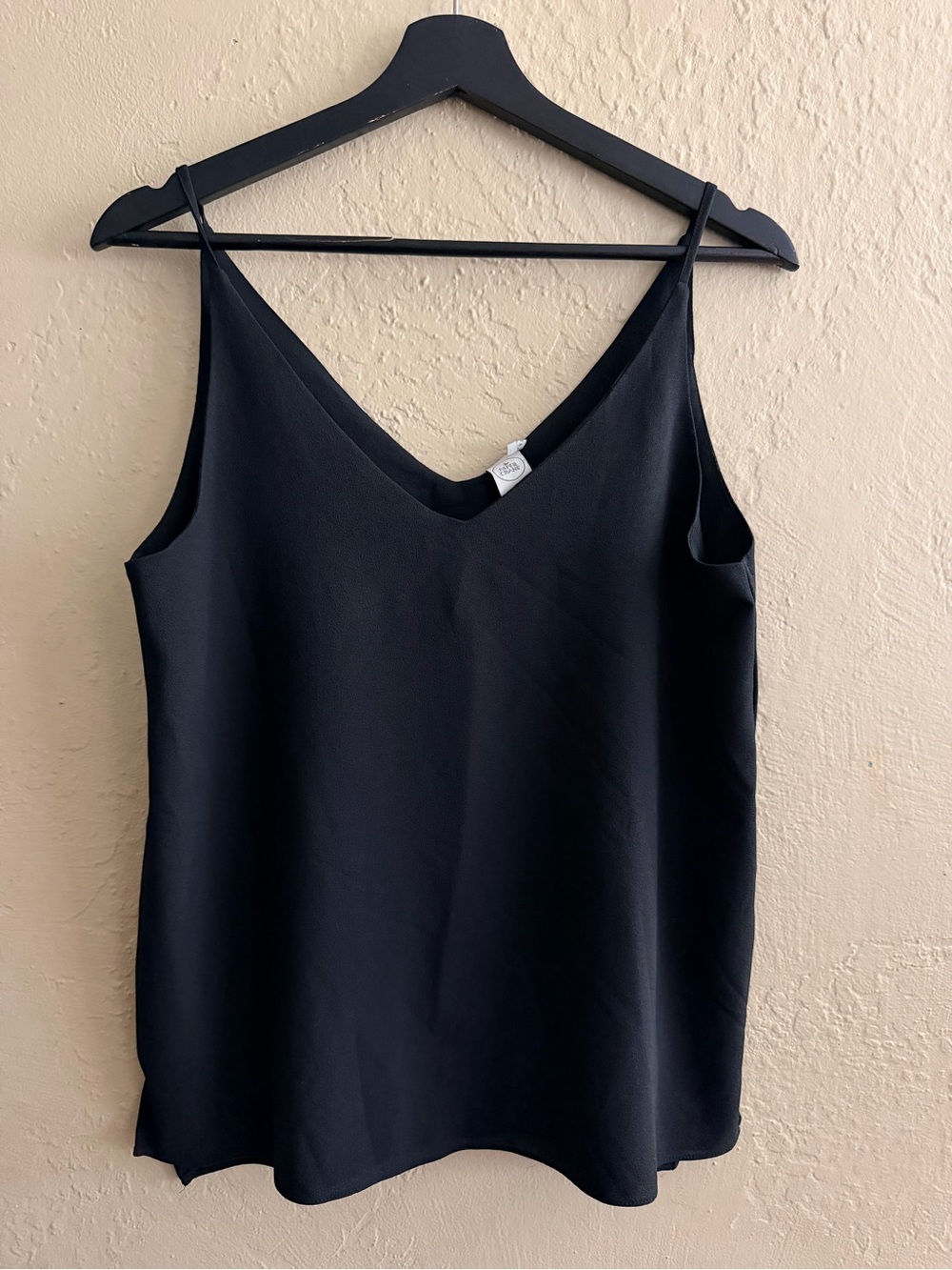 Paper Crane Black V-Neck Spaghetti Strap Camisole